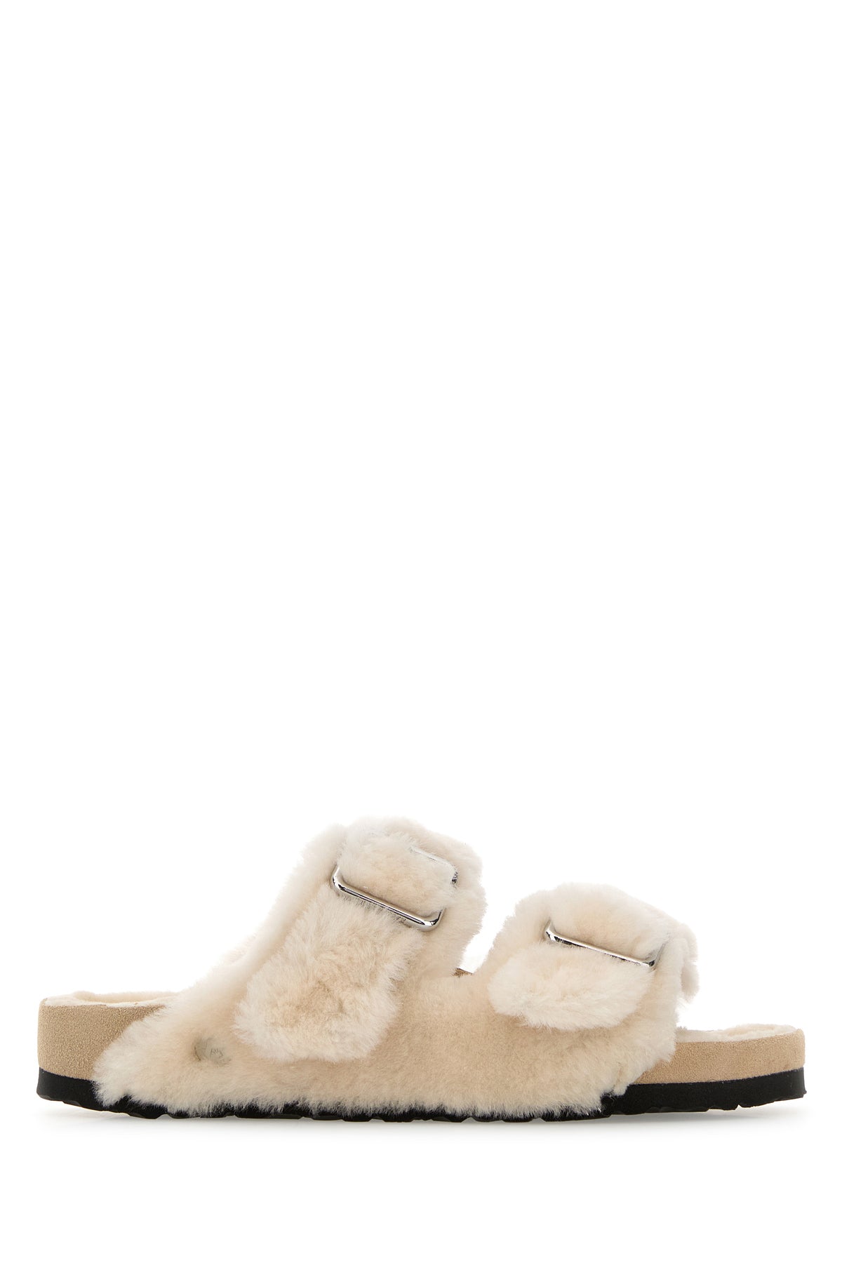 BIRKENSTOCK 1774 X BECOMES BERLIN Slippers Arizona 1774 in montone avorio