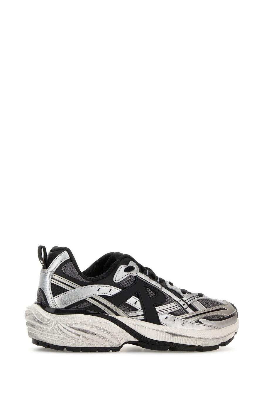 REPRESENT Sneakers Storm Runner multicolor in rete e gomma, view 3