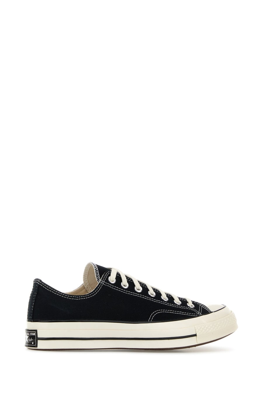 CONVERSE Sneakers Chuck 70 in tela nera, view 3