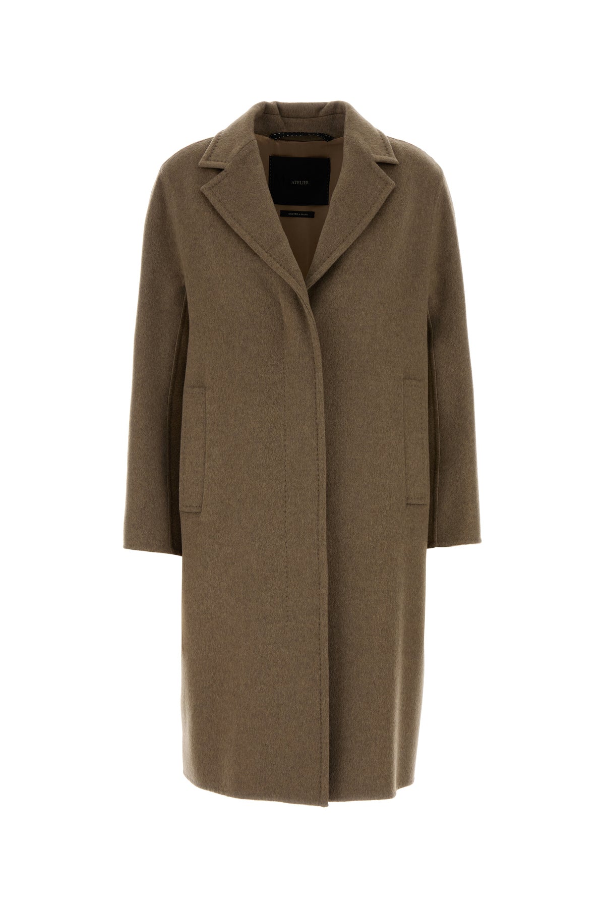 ATELIER Cappotto Ardenne in cashmere cappuccino