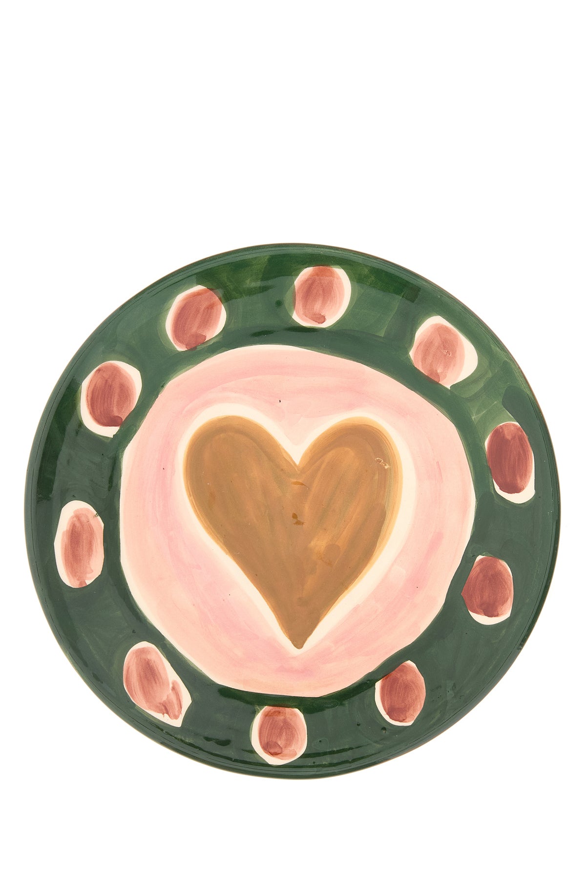 LRNCE Piatto in ceramica decorata