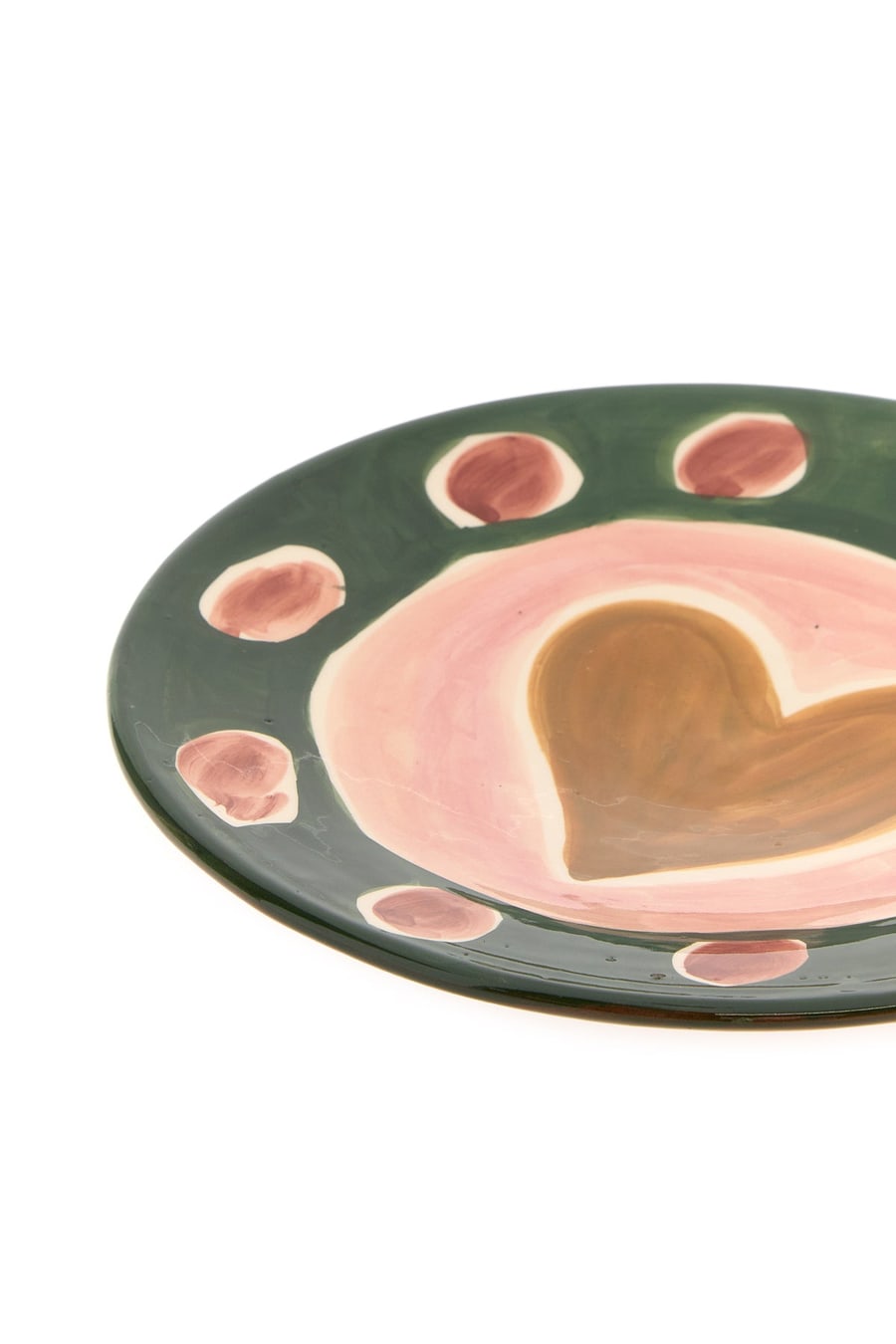LRNCE Piatto in ceramica decorata, view 2