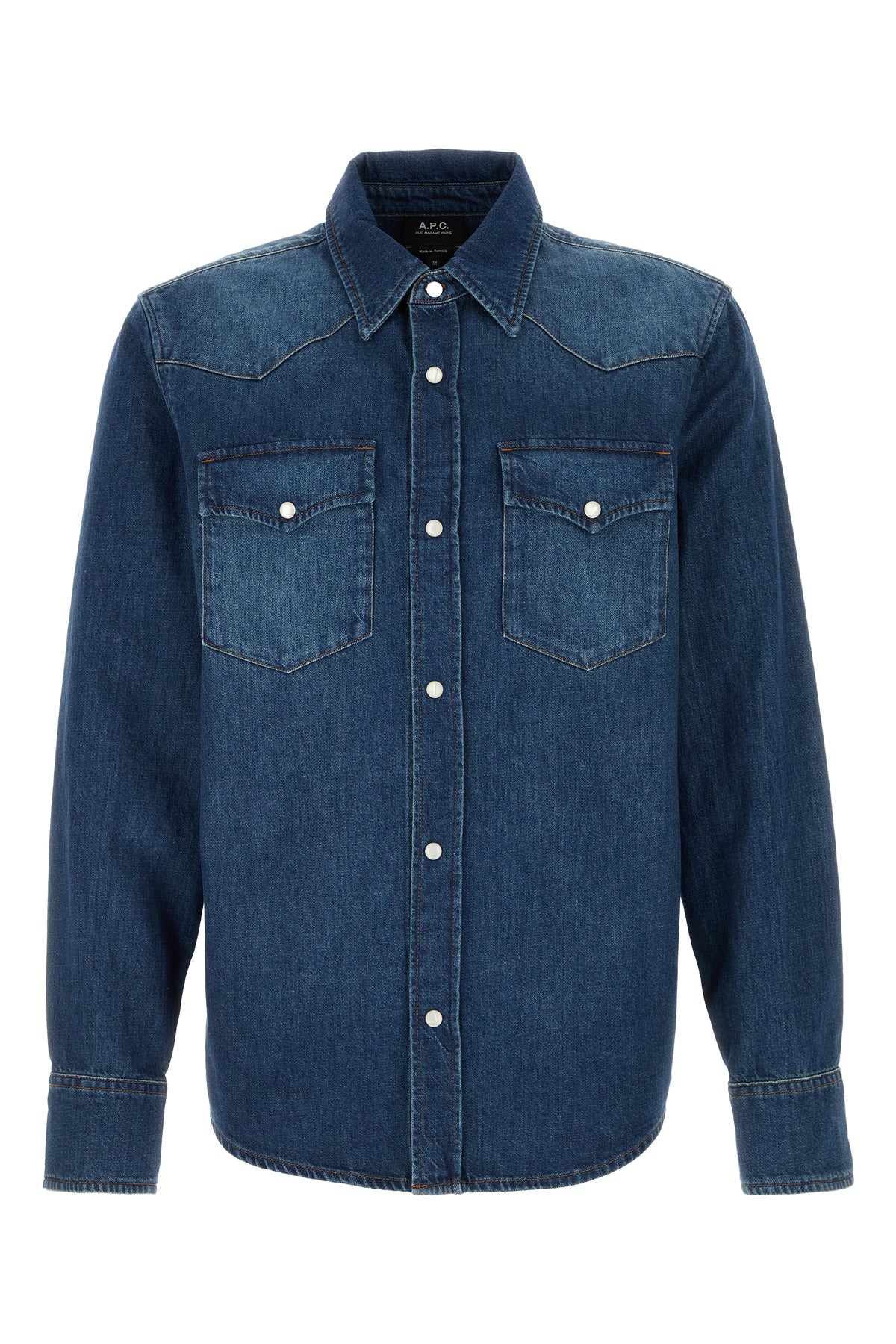 A.P.C. Camicia Western in denim
