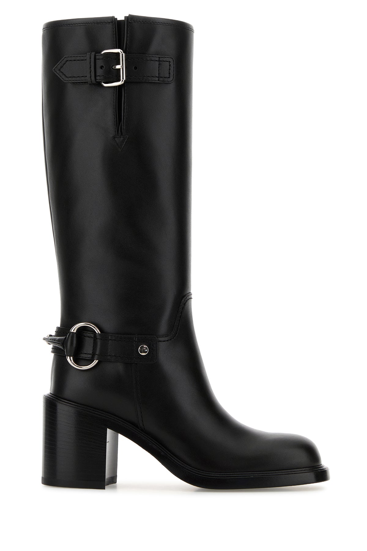 Gucci Stivali in pelle nera