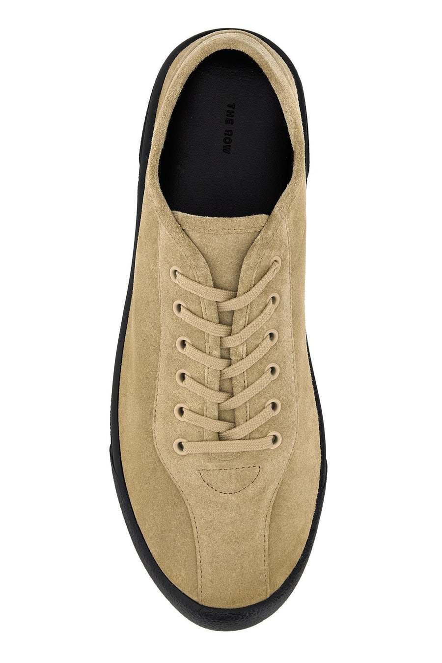 The Row Sneakers in pelle scamosciata tortora, view 4