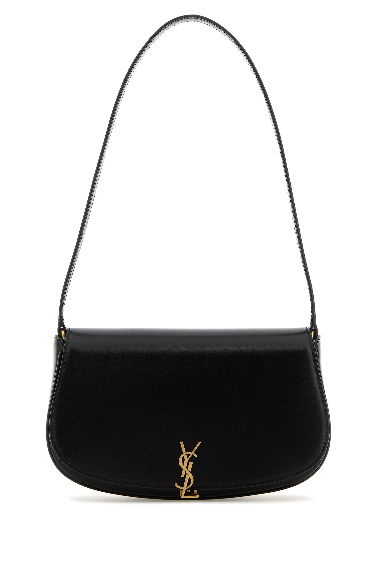 Saint Laurent Borsa a spalla Demi Lune in pelle nera
