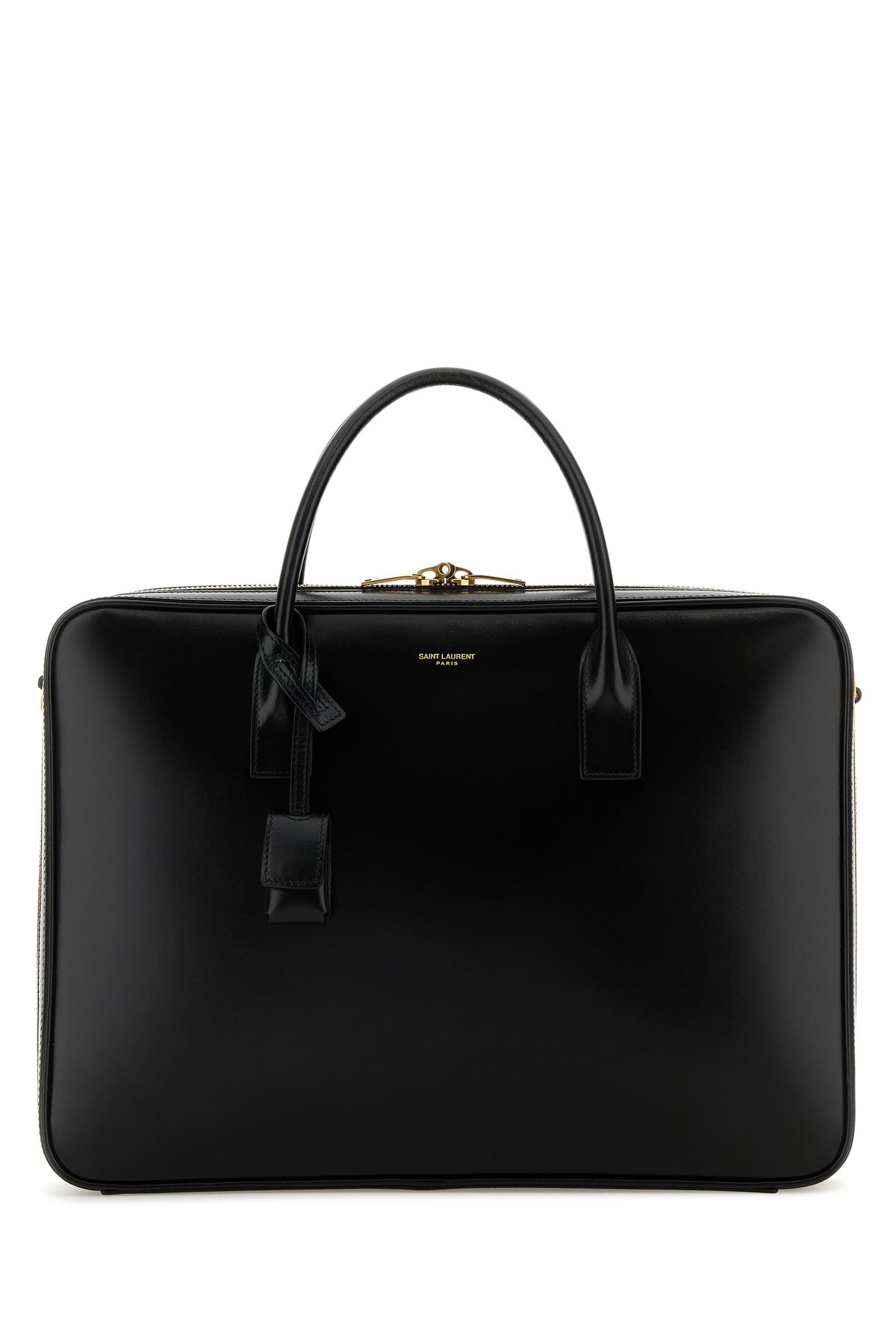 Saint Laurent Ventiquattrore Sac de Jour grande in pelle nera
