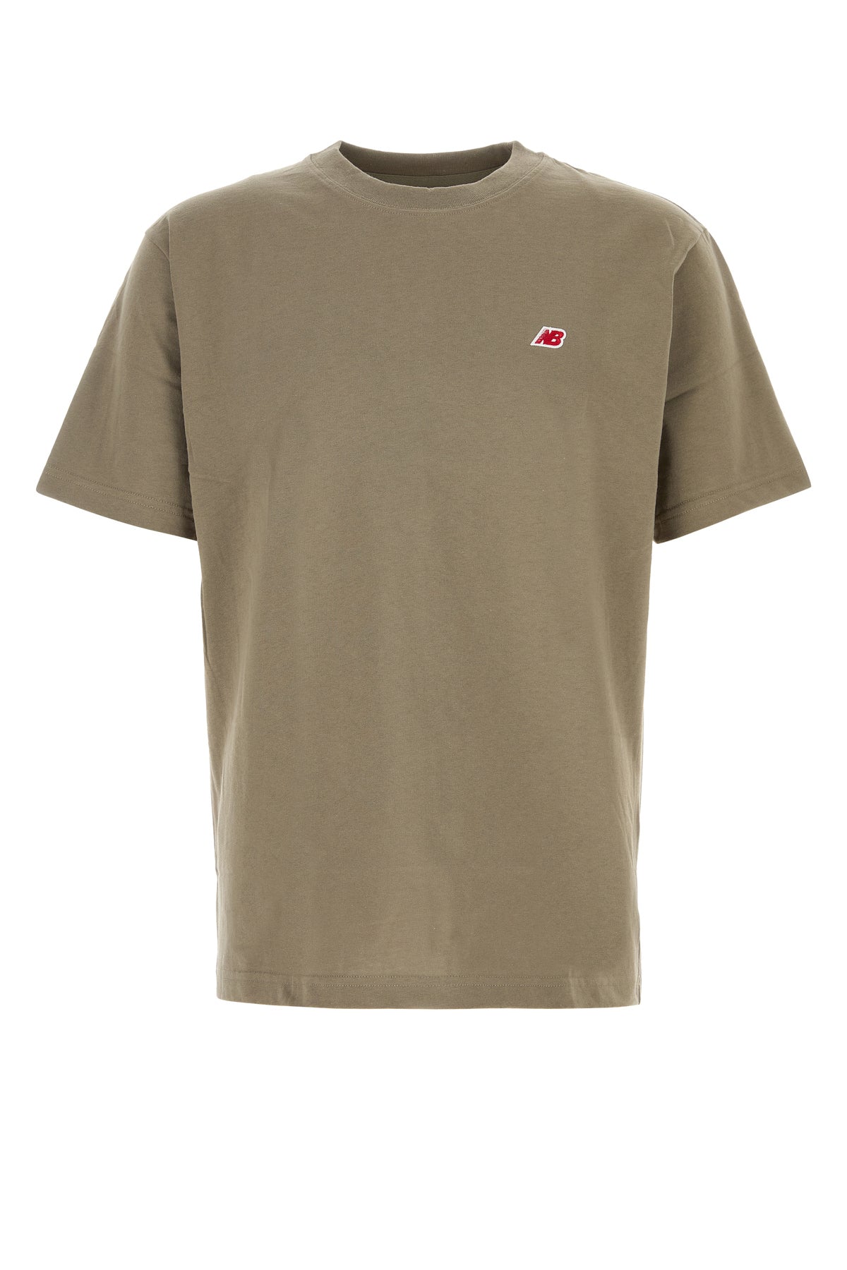 New Balance T-shirt in cotone verde salvia