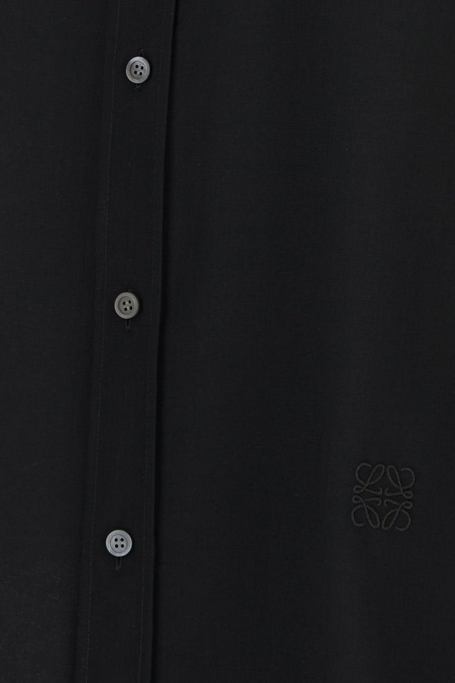 Loewe Camicia in lana nera, view 3