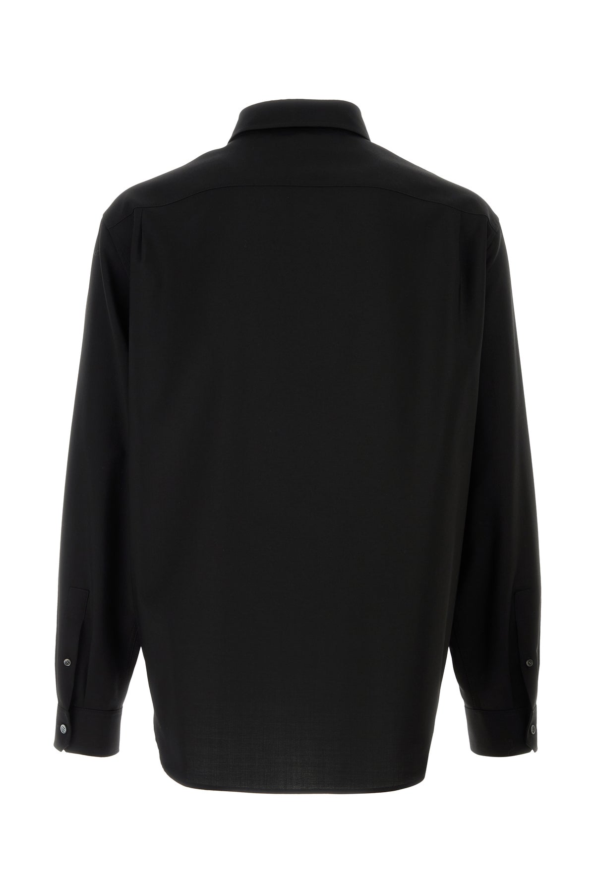 Loewe Camicia in lana nera, view 2