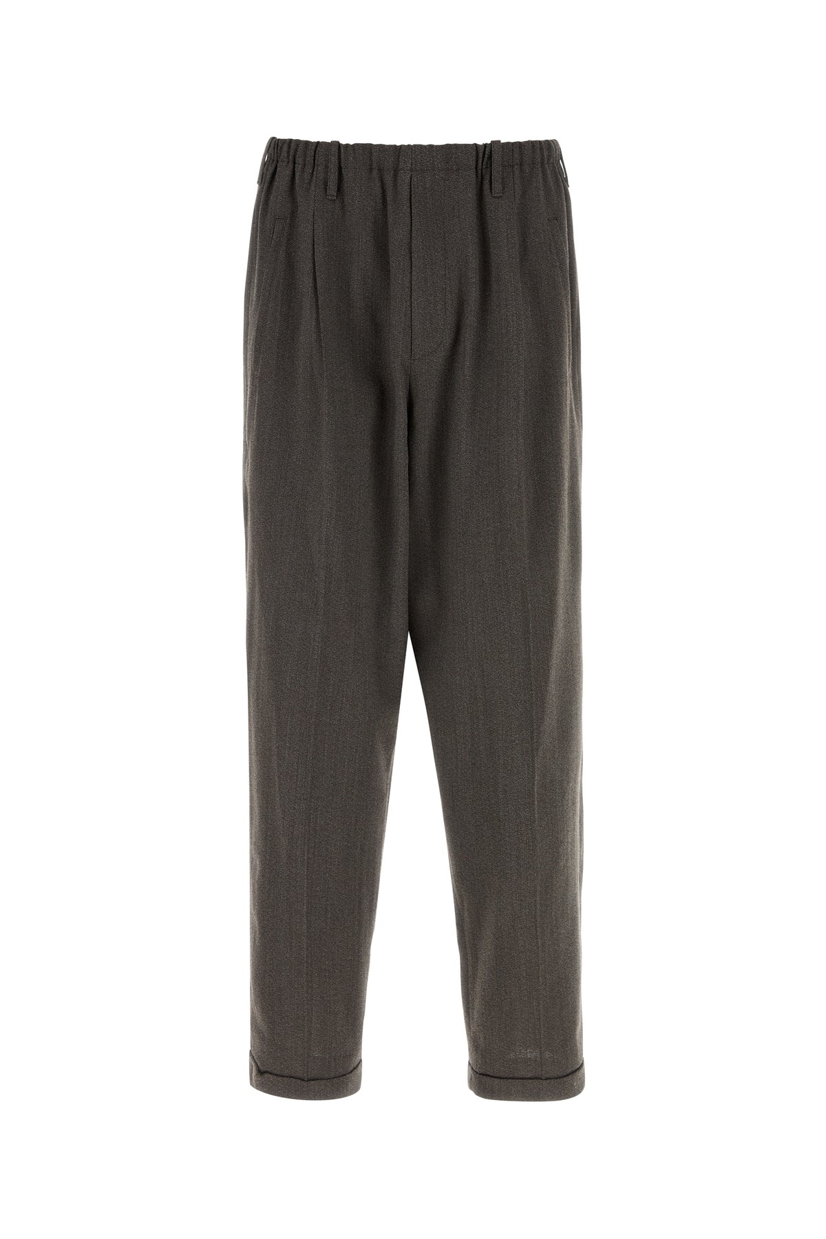 MAGLIANO Pantalone in misto lana fango