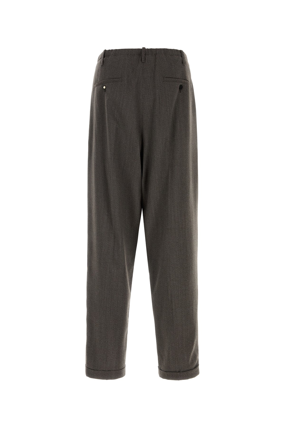 MAGLIANO Pantalone in misto lana fango, view 2