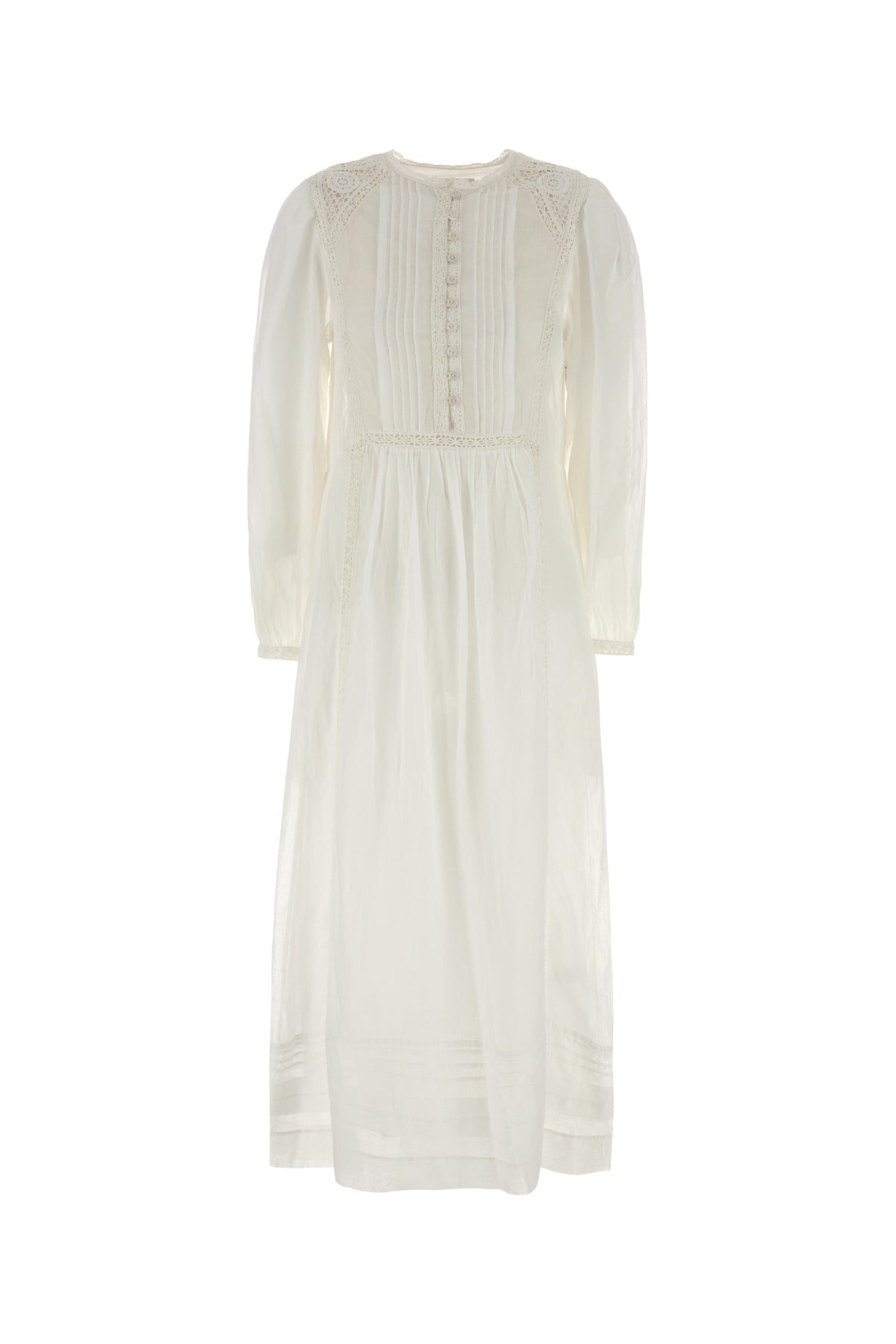 ISABEL MARANT ETOILE Abito Gisela in cotone bianco