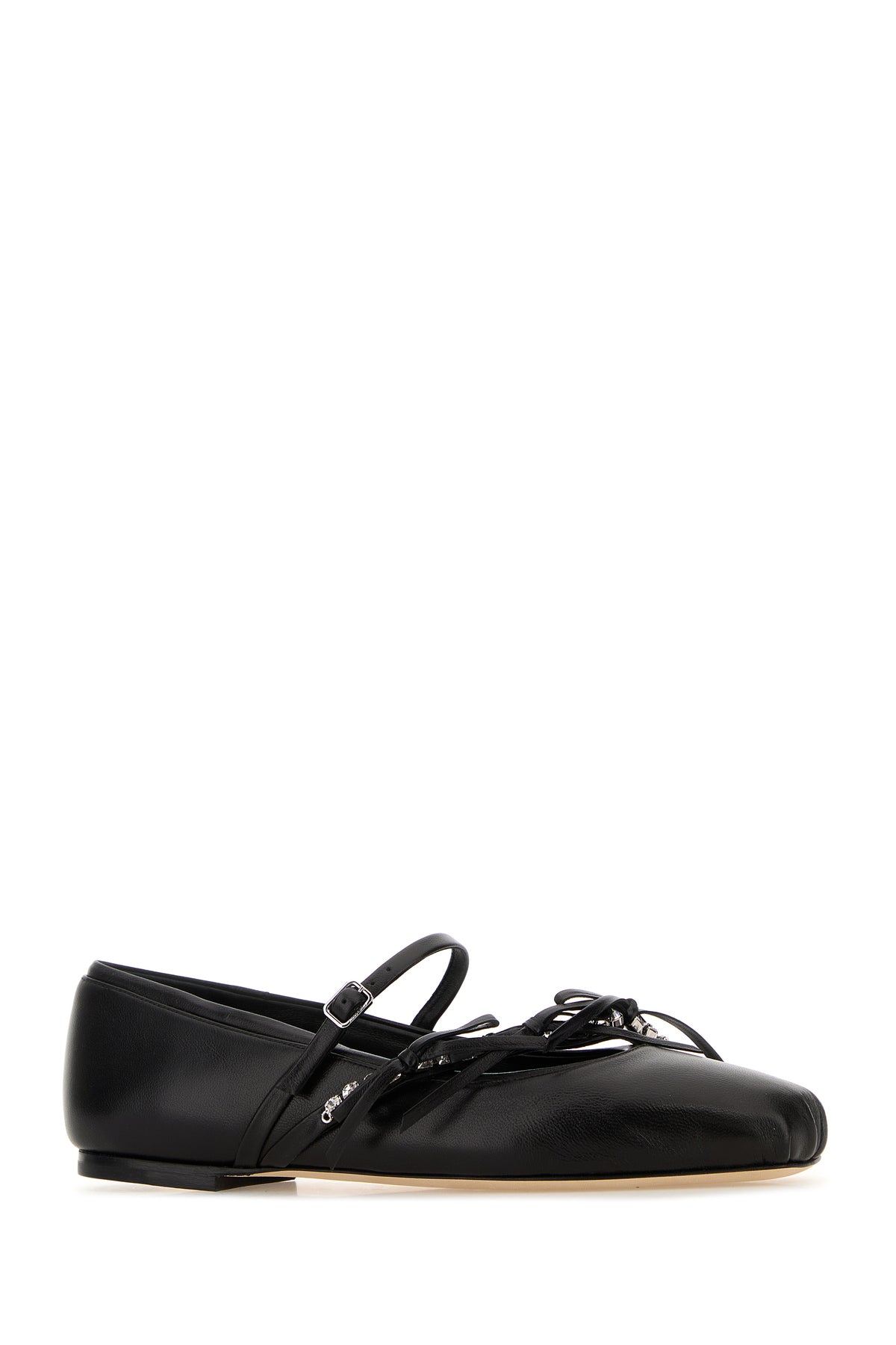 Jimmy Choo Ballerine Loli in nappa nera, view 2
