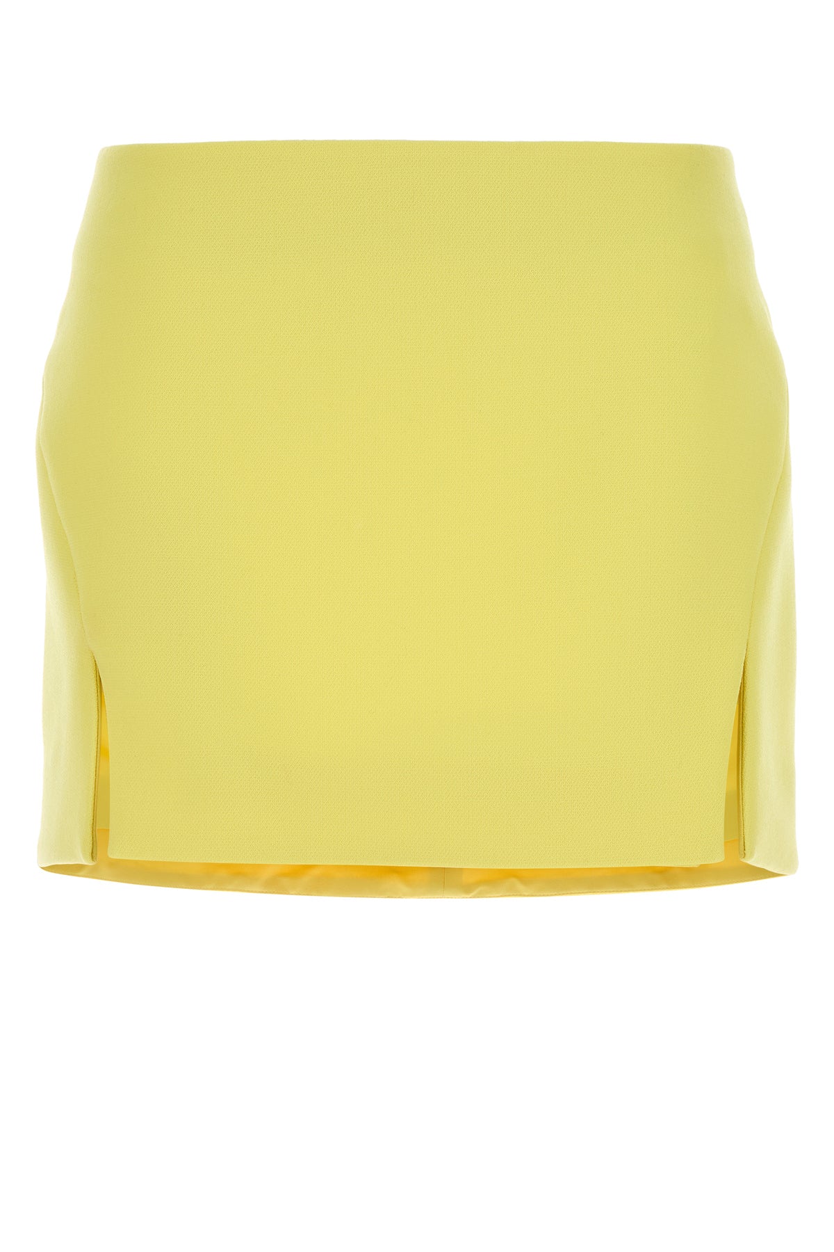 Givenchy Minigonna in crepe stretch gialla
