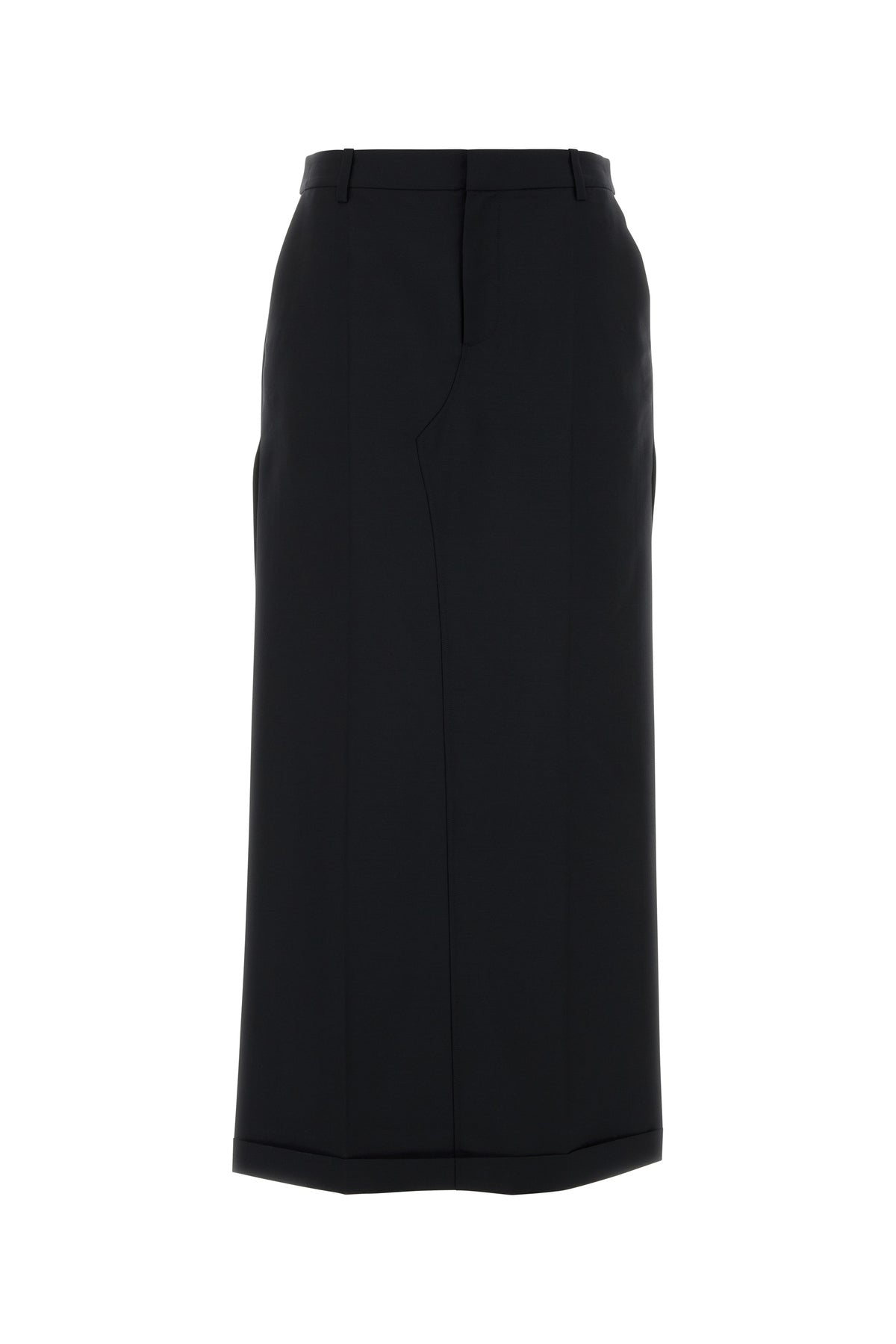 ALEXANDER WANG Gonna pantalone in misto lana nera