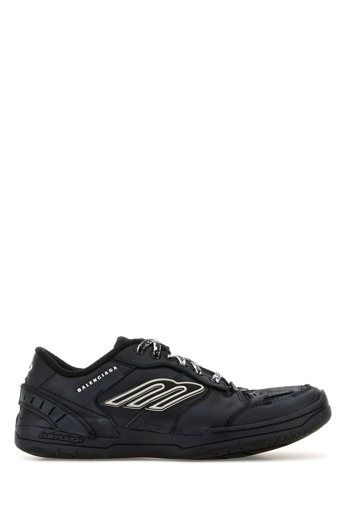 Balenciaga Sneakers Hamptons in pelle ardesia