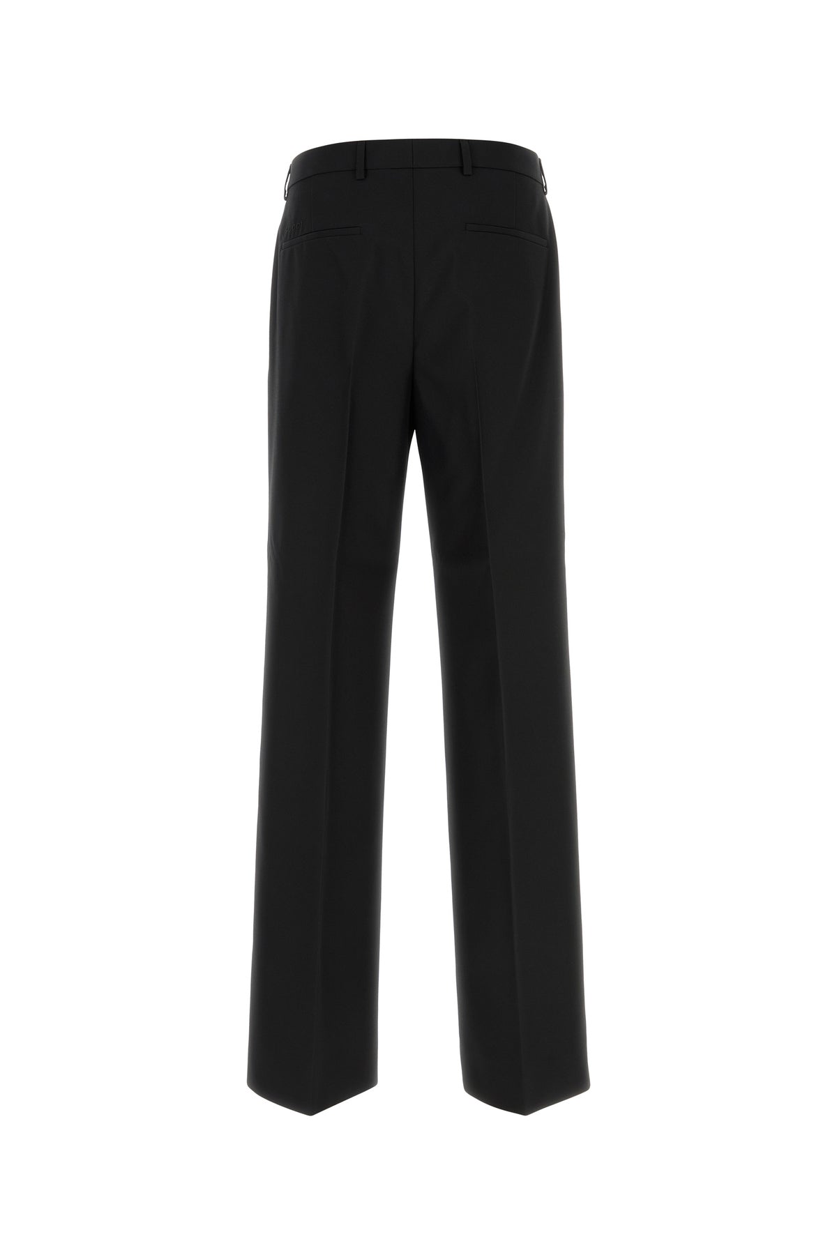 Gucci Pantalone in panama tecnico nero, view 2
