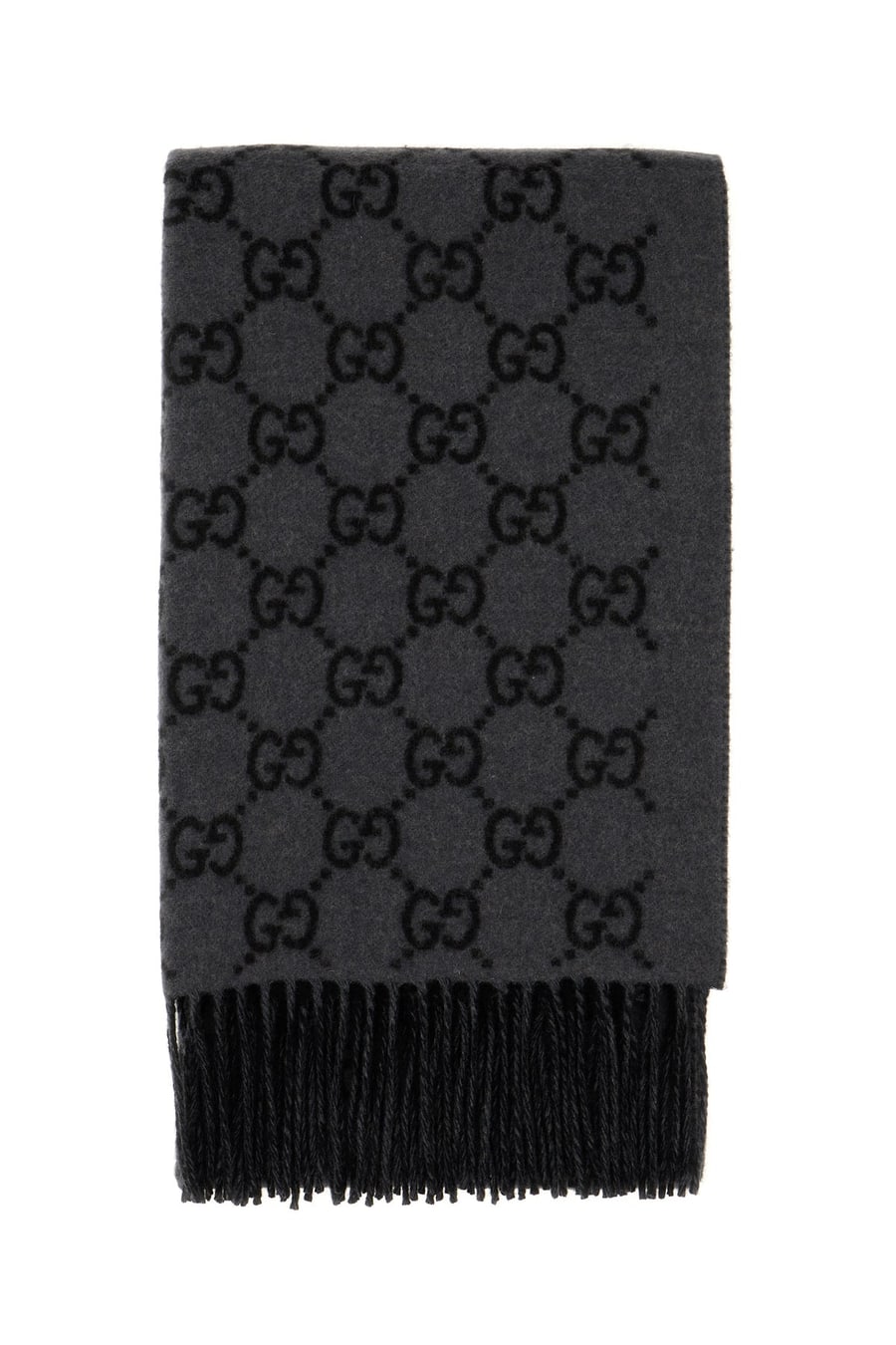 Gucci Sciarpa in cashmere ricamato