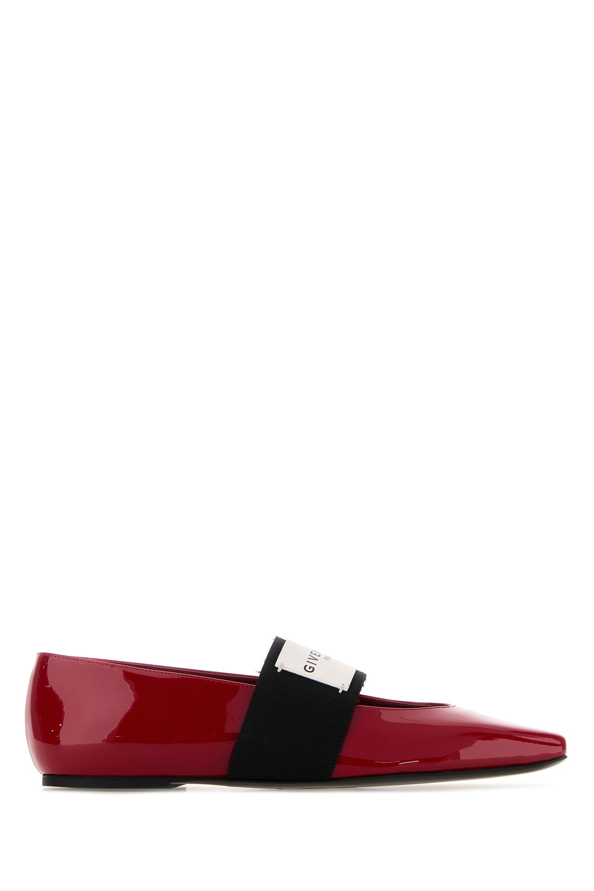 Givenchy Ballerine Squared in pelle rossa