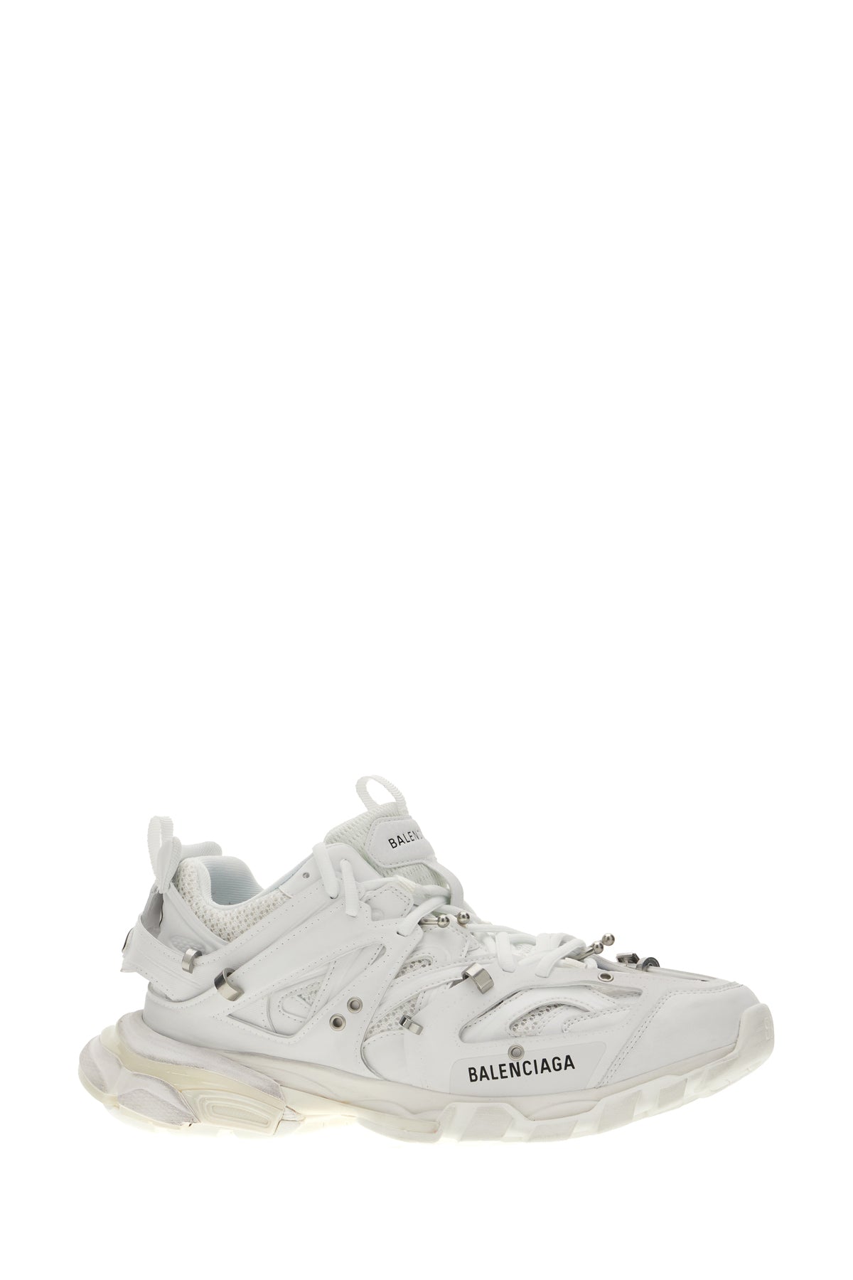 Balenciaga Sneakers Track bianche in rete e gomma, view 2