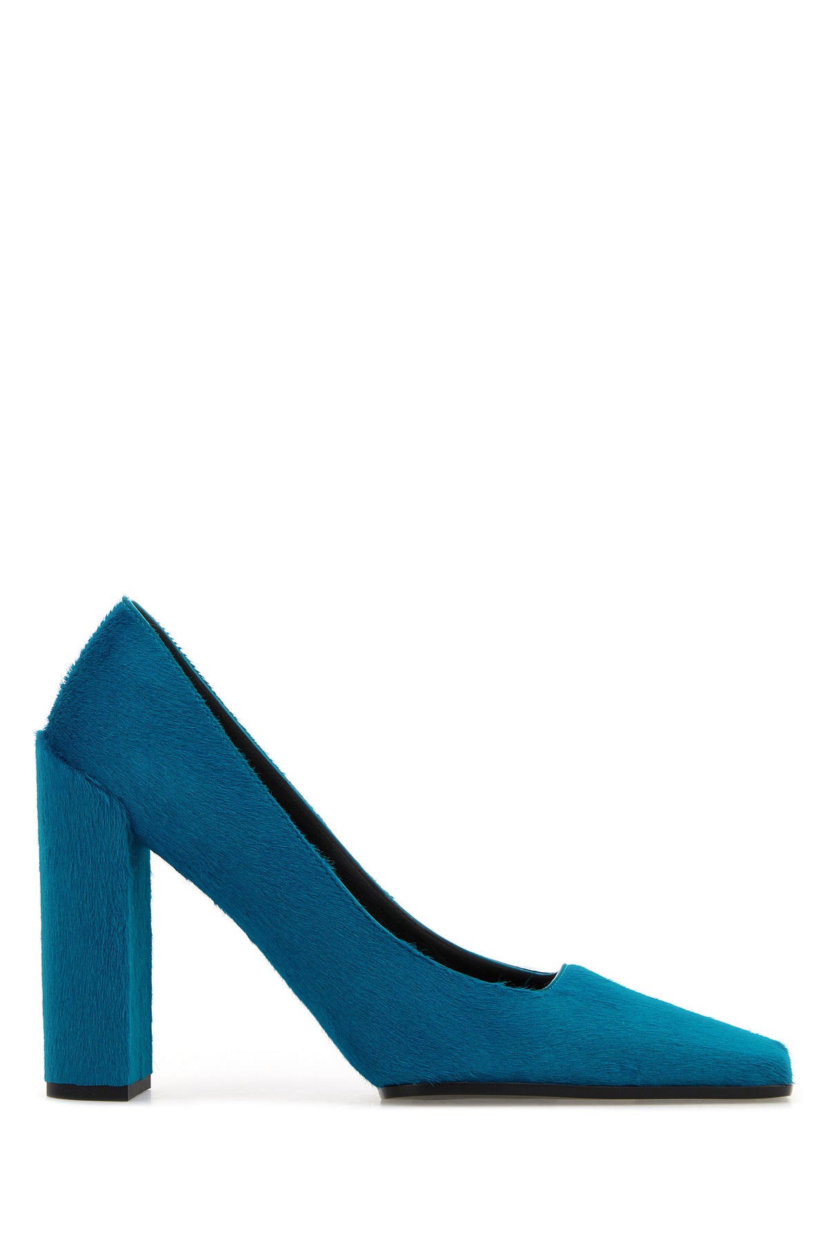 Alaïa Scarpe con tacco Square in cavallino turchese