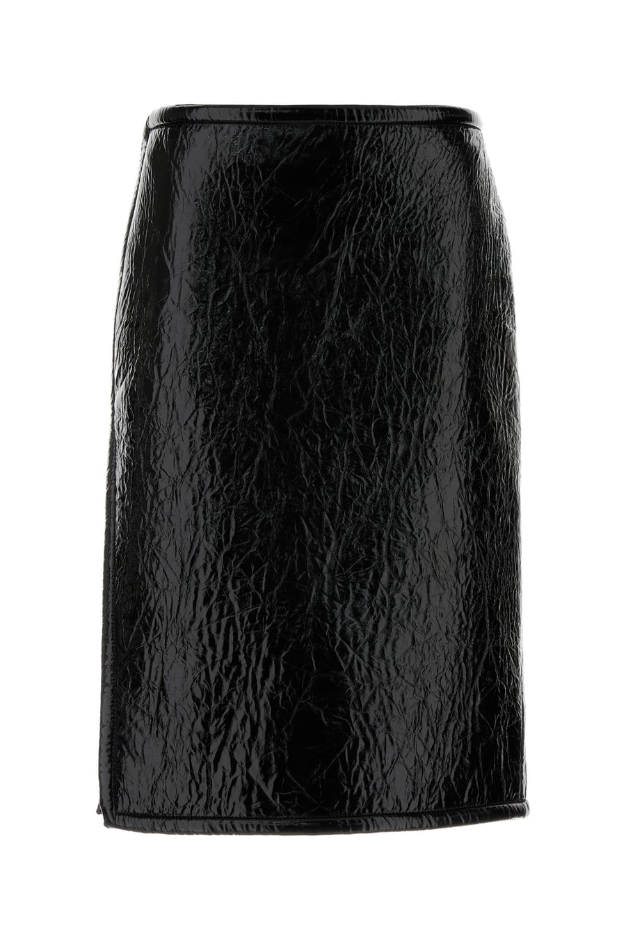 Gucci Gonna in pelle nera