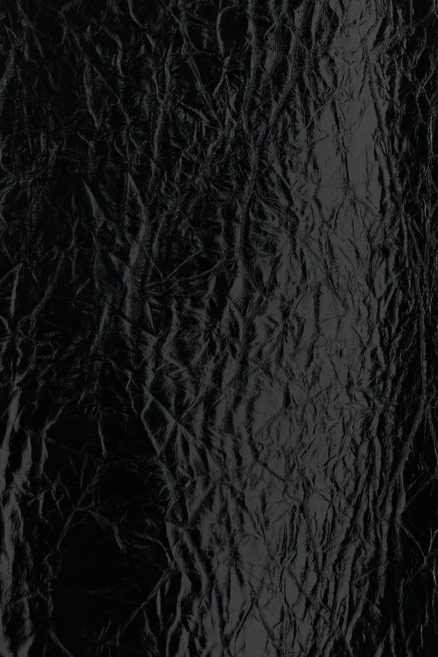 Gucci Gonna in pelle nera, view 5