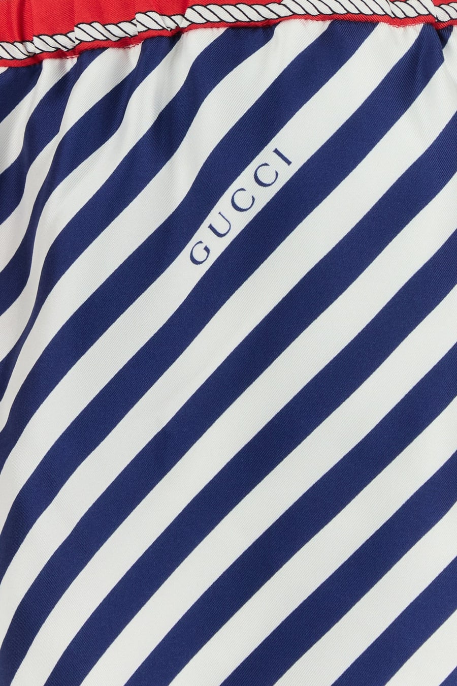 Gucci Shorts in seta stampata, view 5