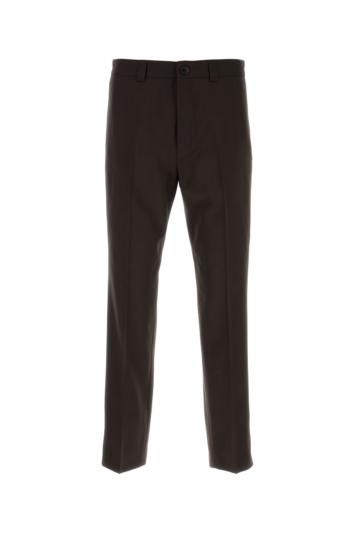 Gucci Pantalone in gabardine cioccolato