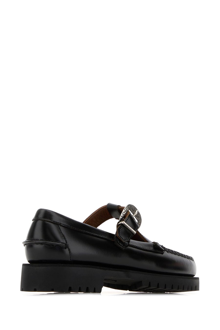 SEBAGO mocassini Aurora in pelle nera, view 3