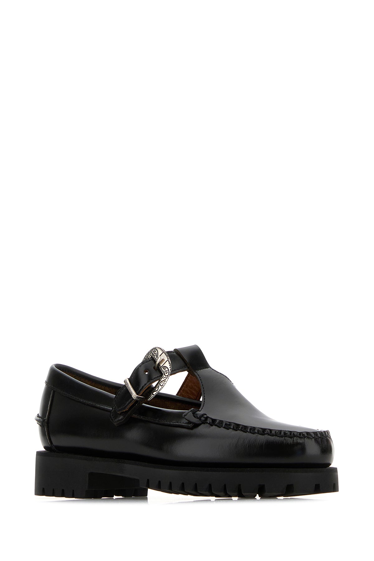 SEBAGO mocassini Aurora in pelle nera, view 2