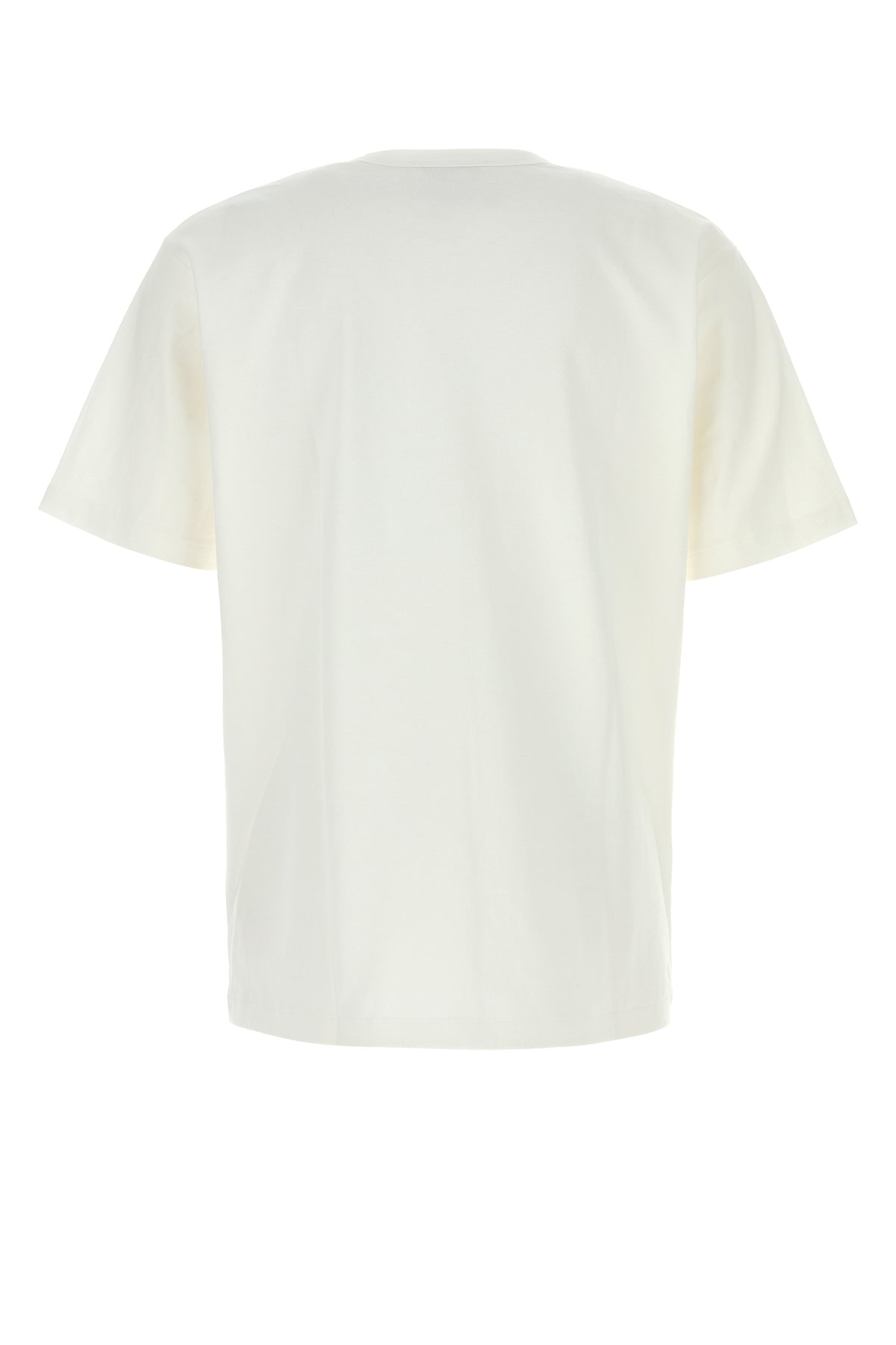 PANTAMOLLE T-shirt in cotone bianco, view 2