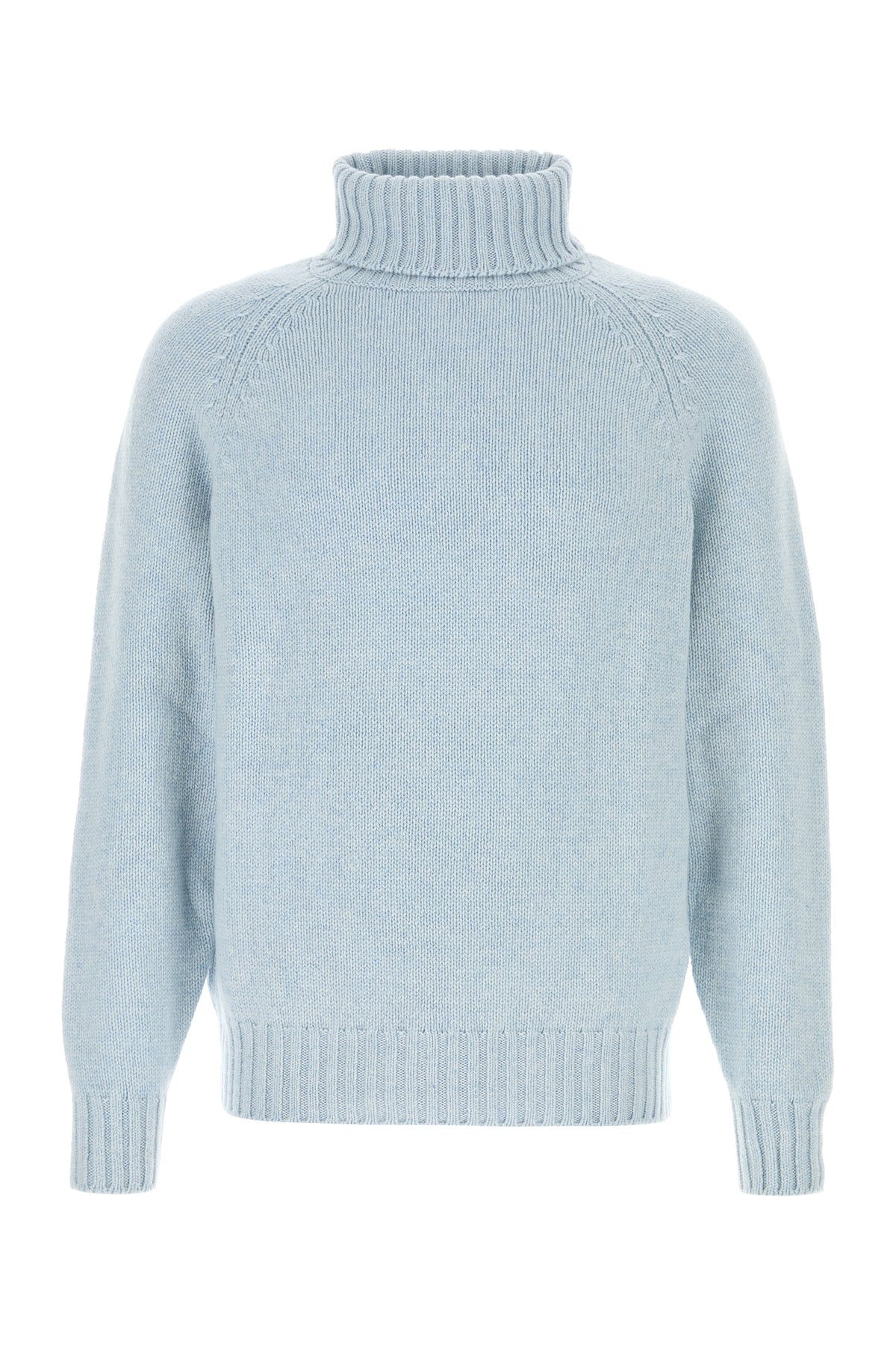 UMIT BENAN Maglione in cashmere azzurro