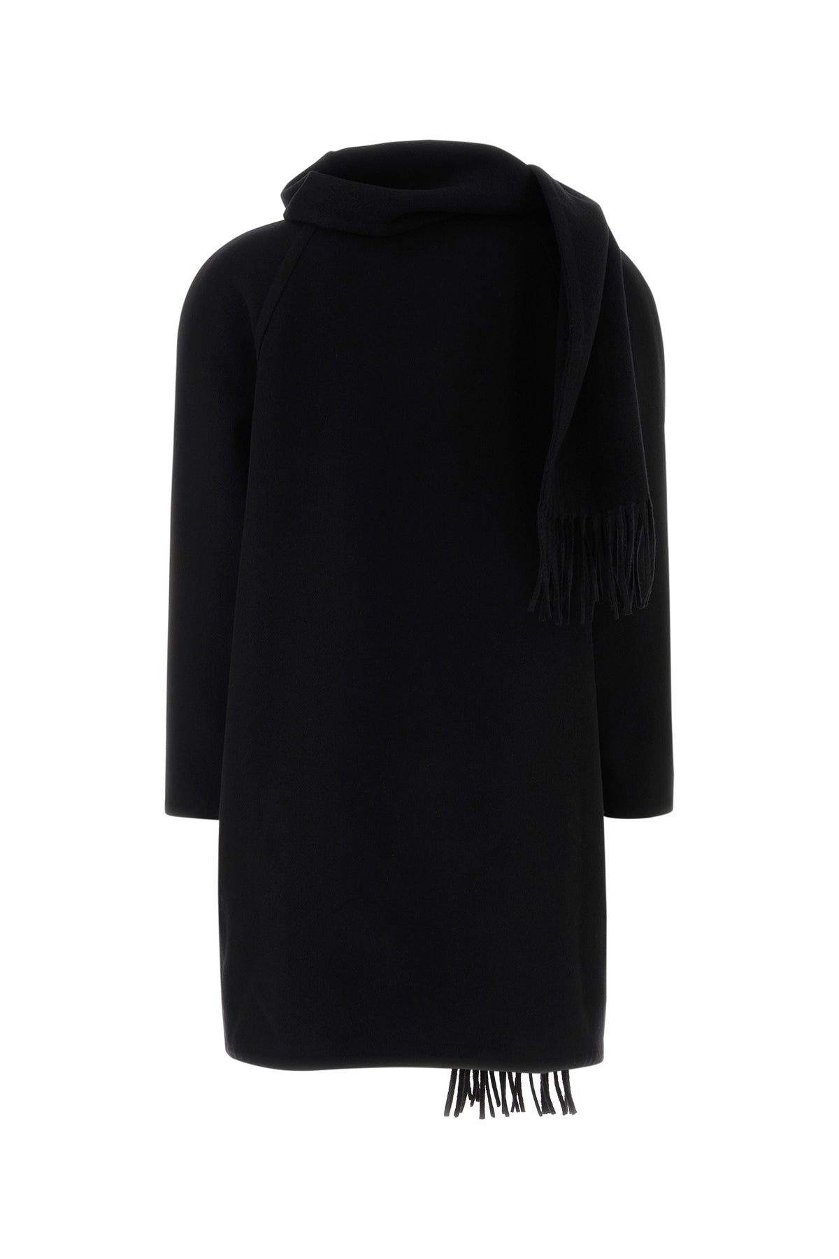 Balenciaga Cappotto in cashmere nero, view 2