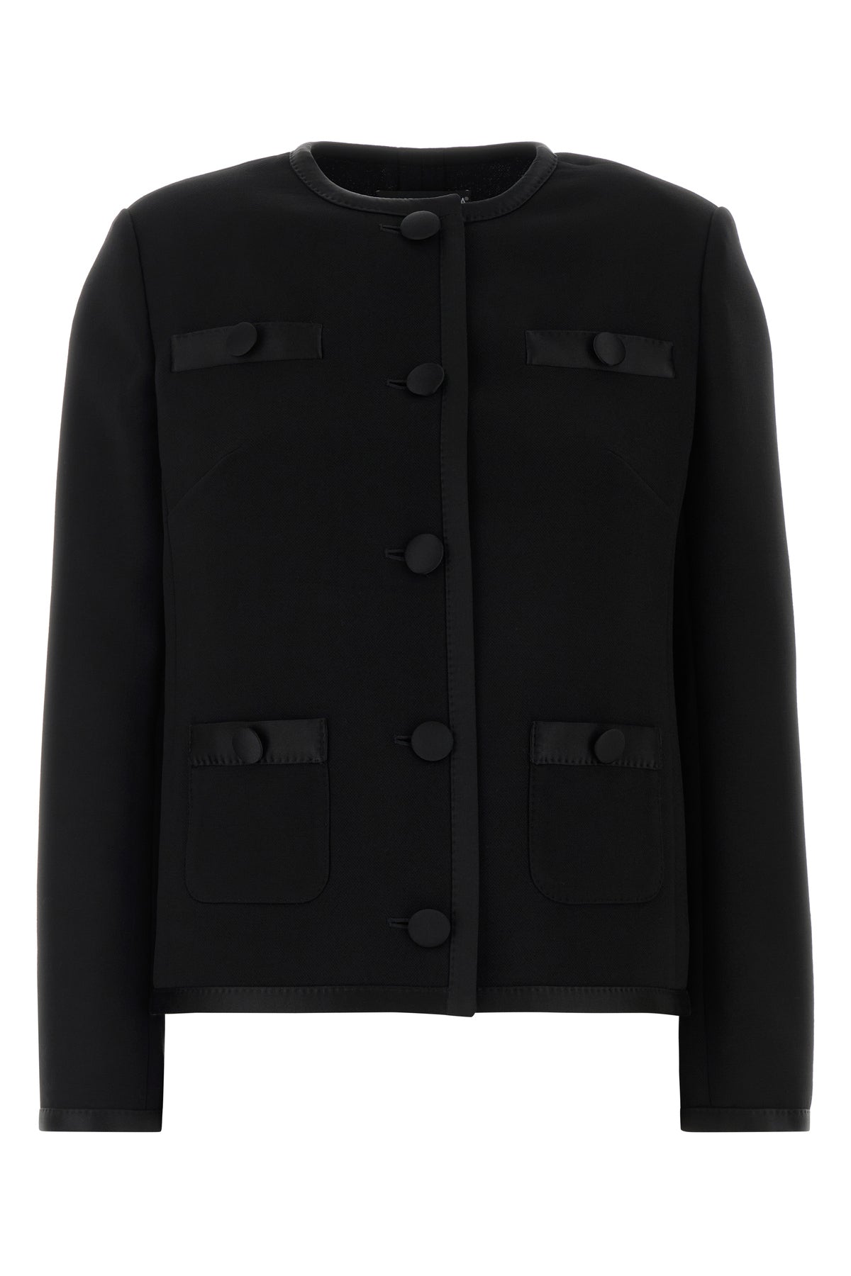 Dolce & Gabbana Giacca in misto lana nera