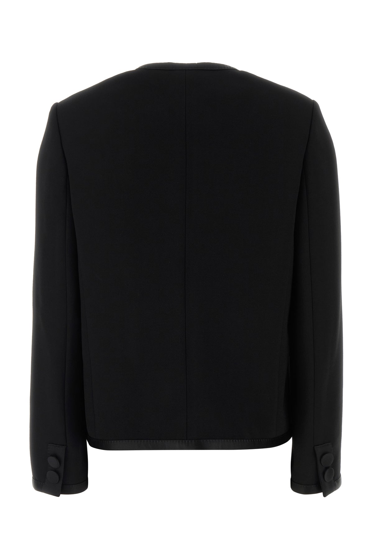 Dolce & Gabbana Giacca in misto lana nera, view 2