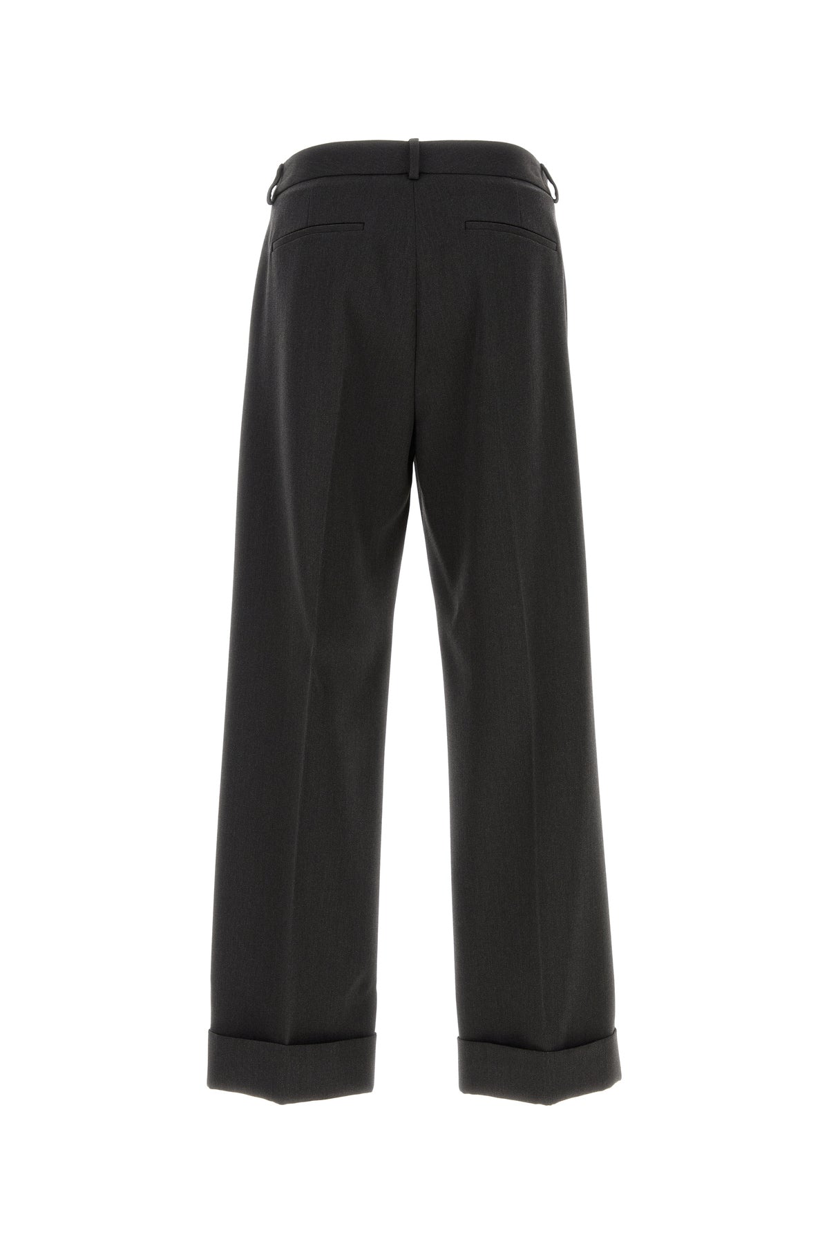 Valentino Garavani Pantalone in lana antracite, view 2