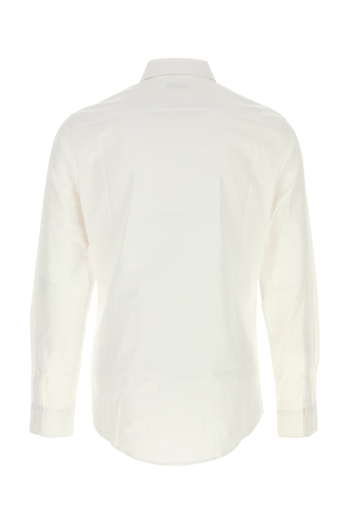 Burberry Camicia in popeline bianco, view 2