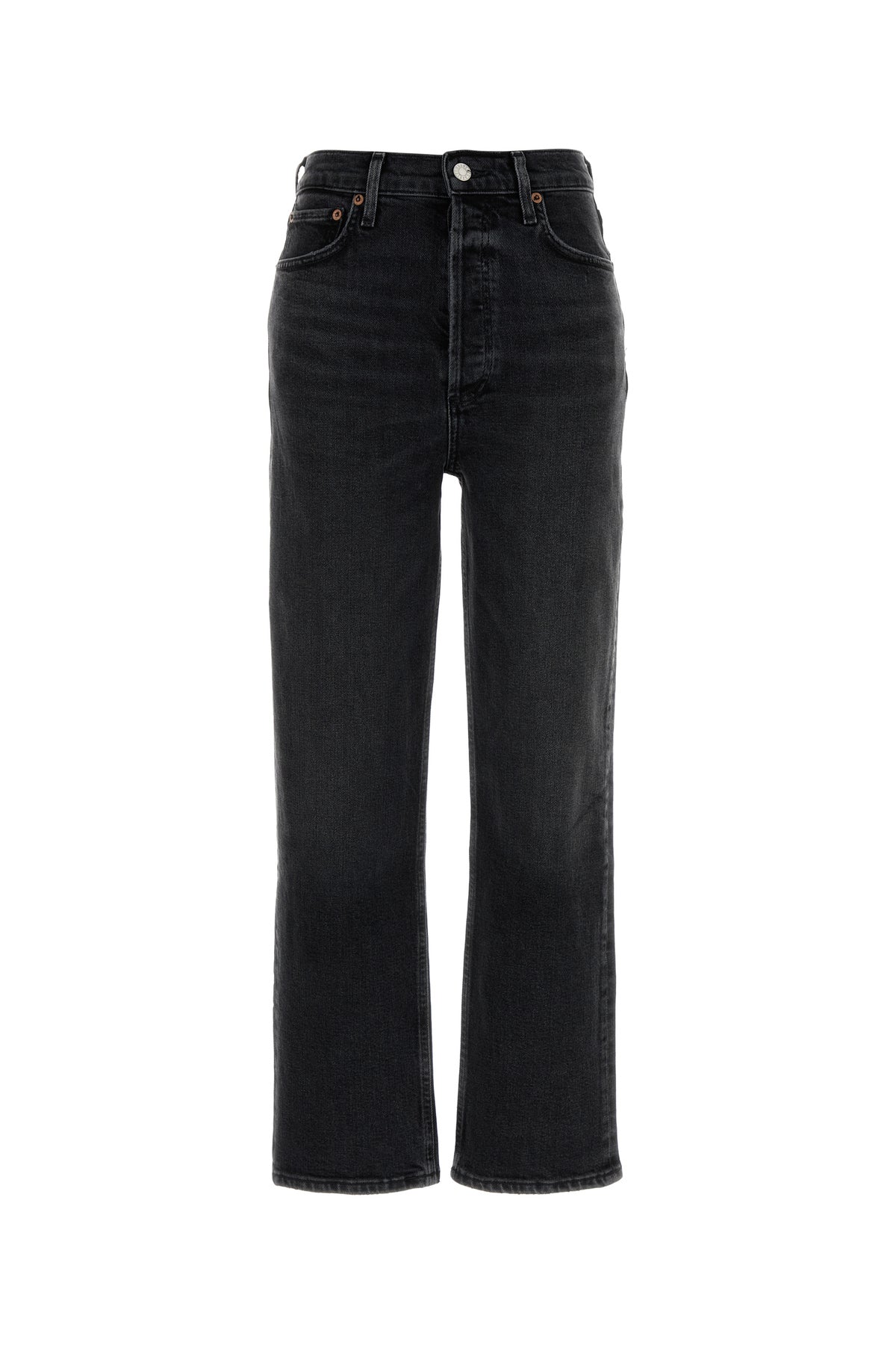 AGOLDE Jeans in denim stretch nero