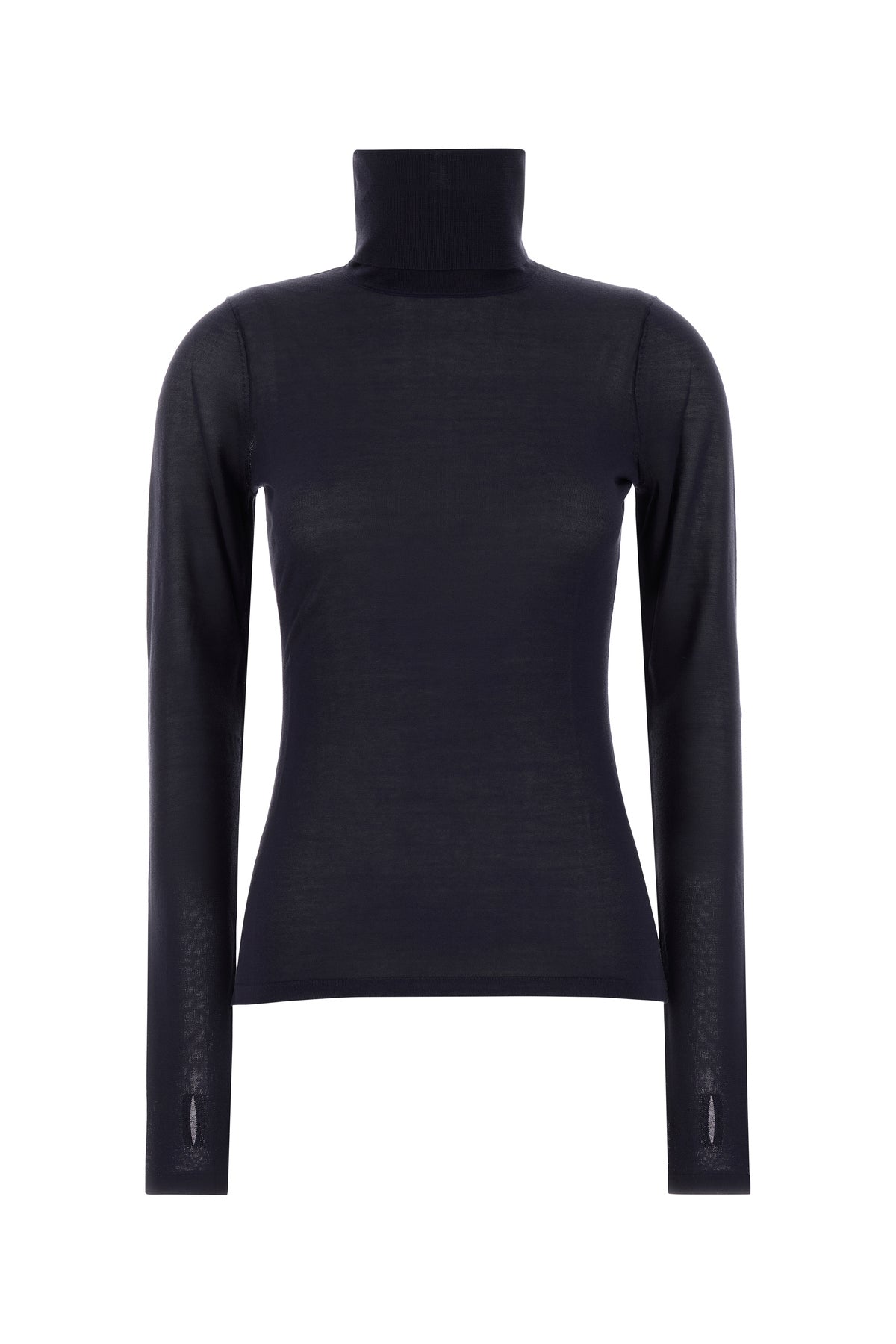 Zimmermann Top in maglia blu navy