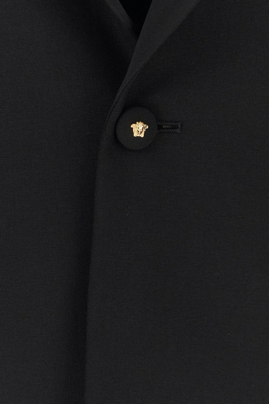 Versace Giacca in misto lana nera, view 5