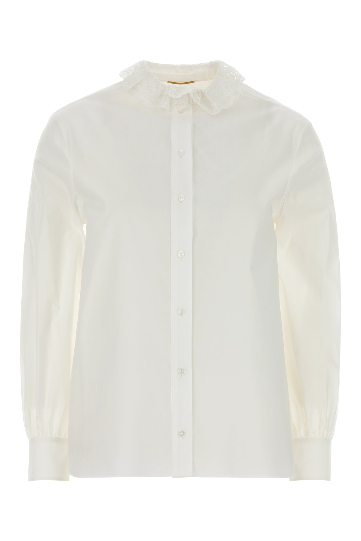 Saint Laurent Camicia in poplin bianco