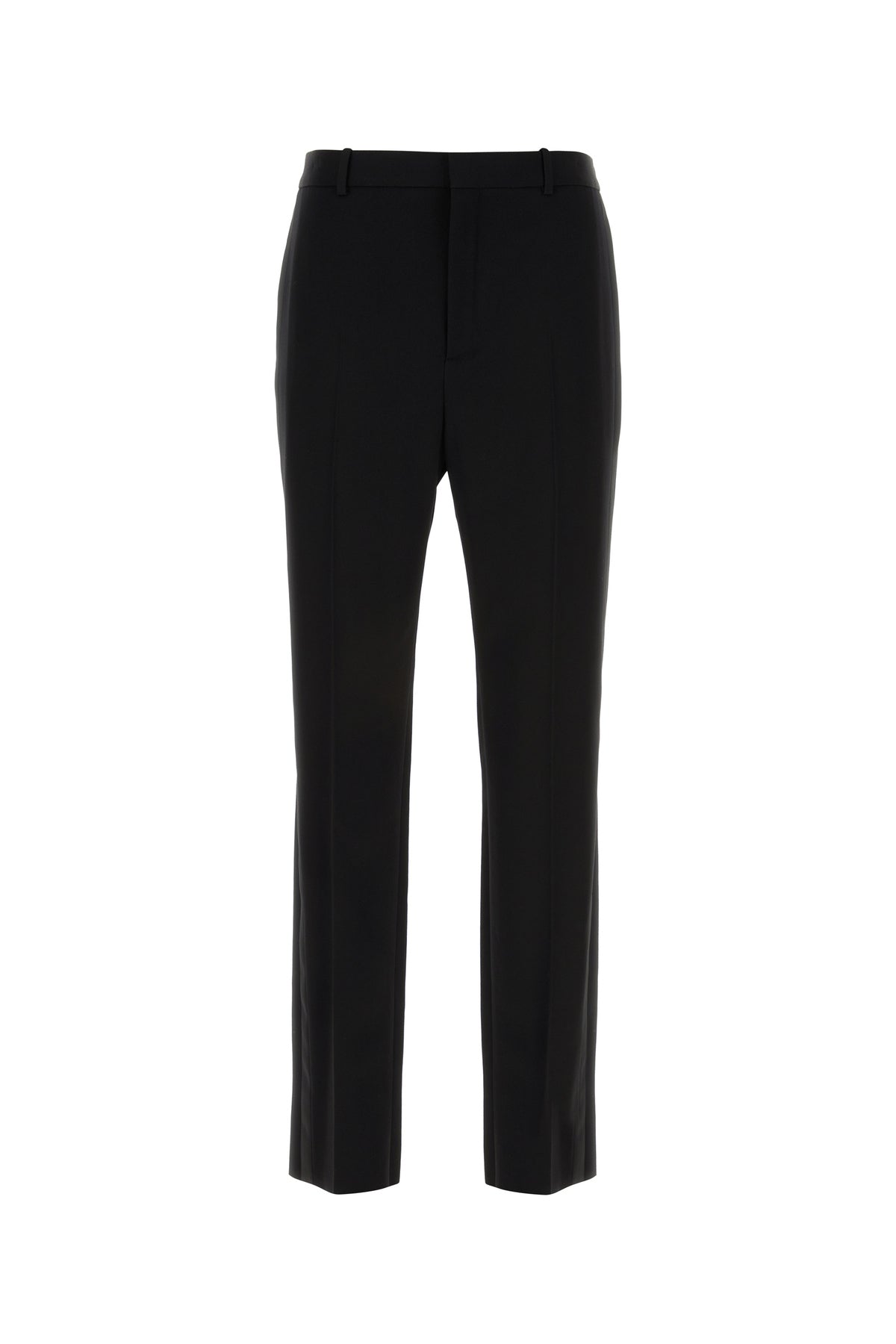 Saint Laurent Pantalone in lana nera