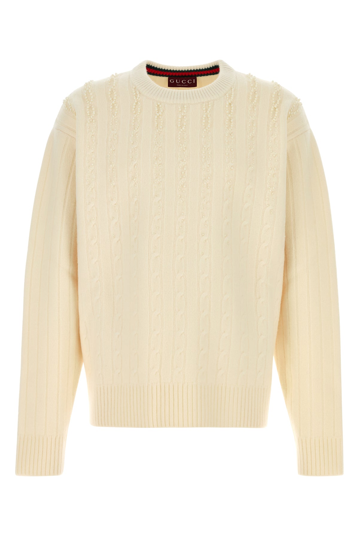 Gucci Maglione in misto lana avorio