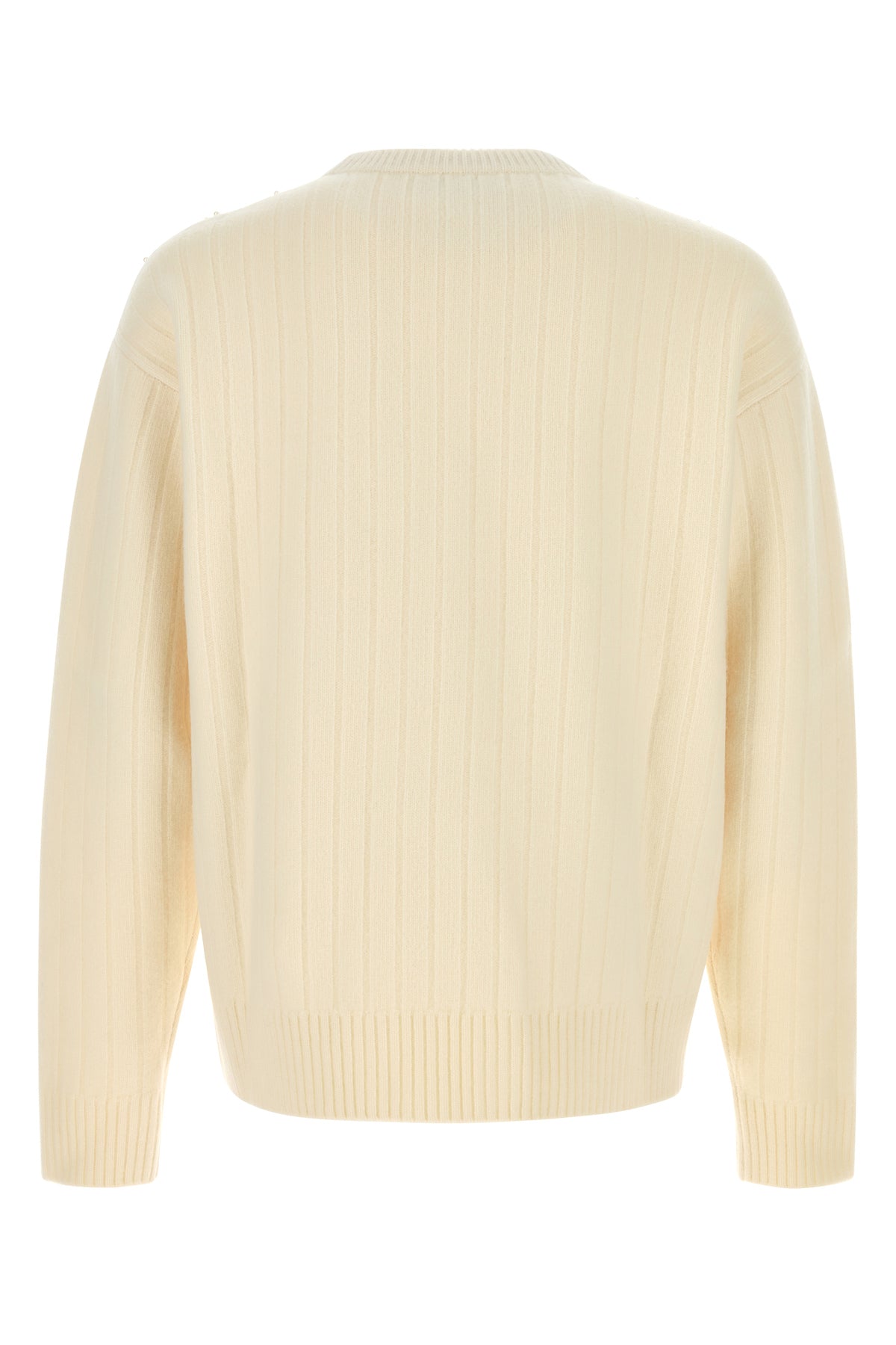 Gucci Maglione in misto lana avorio, view 2