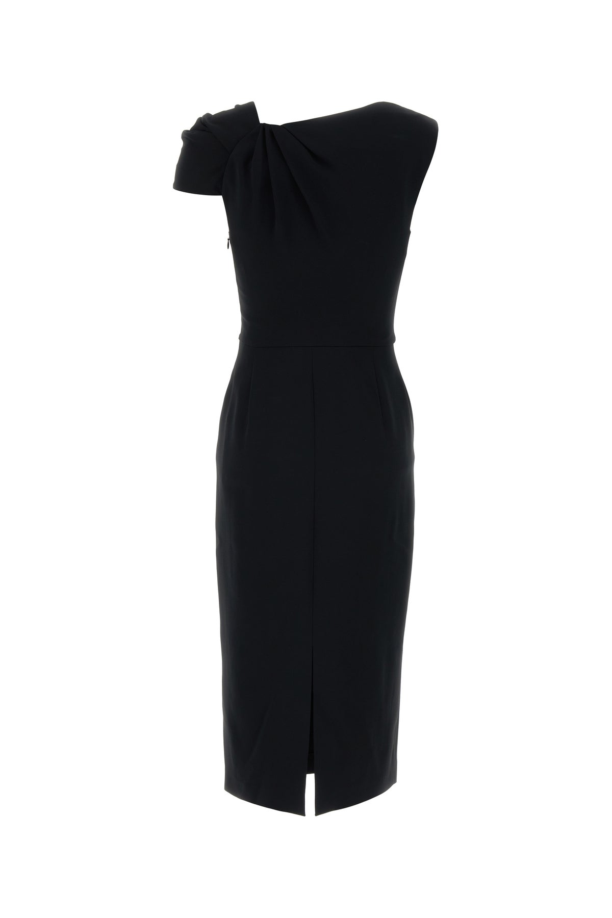 Givenchy Abito in cady stretch nero, view 2