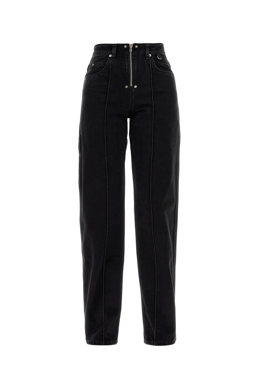 Isabel Marant Jeans Stely in denim nero