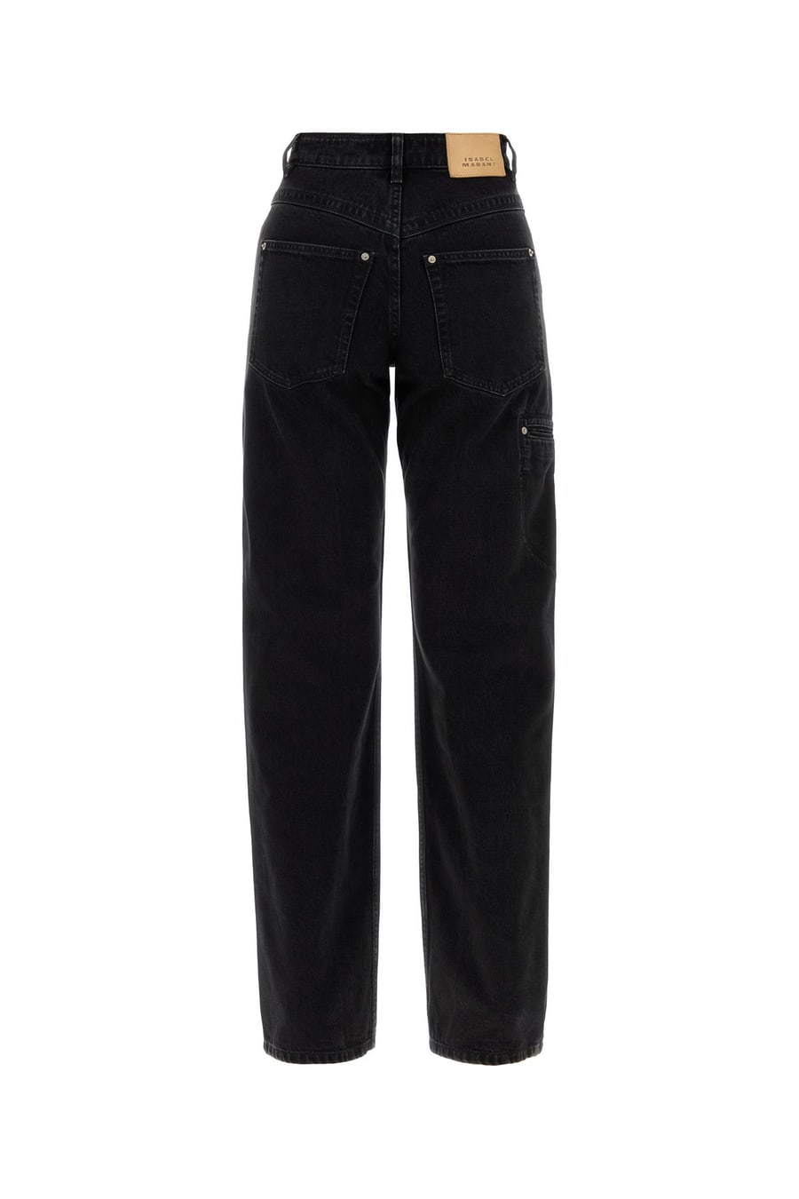Isabel Marant Jeans Stely in denim nero, view 2