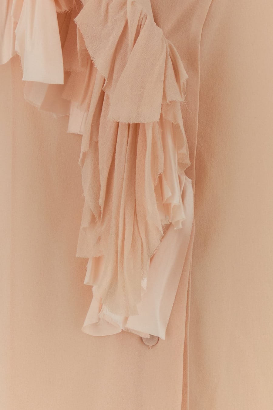 ALBERTA FERRETTI Camicia in seta rosa chiaro, view 3